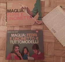 Maglia: ferri e uncinetto + N*4: Tutto Modelli Lotto 2 Libri Maria Rosa Giani