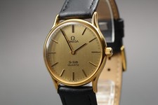 Omega De Ville Quartz Gold Sunburst Dial Vintage anni 70 Ref.191.0072 [Near...