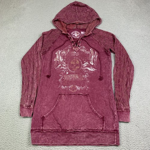 Felpa con cappuccio affliction - felpa,