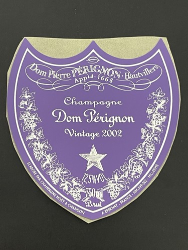 Une étiquette champagne - étiquette, de