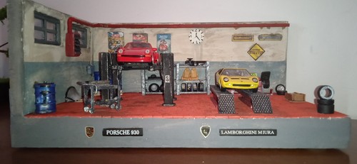 Diorama officina - diorama,