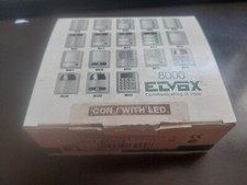 targha moduli Elvox campanello con 2 pulsanti art.8003