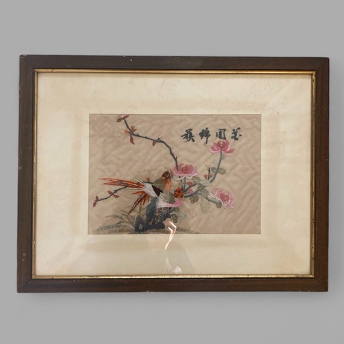 Uccelli fiori orientali - uccelli,
