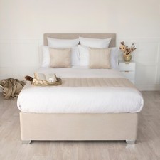 Base letto avvolgente finta