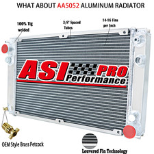 ASI 3 Row Aluminum Radiator