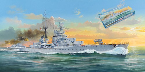 Trumpeter nave italiana zara - nave,