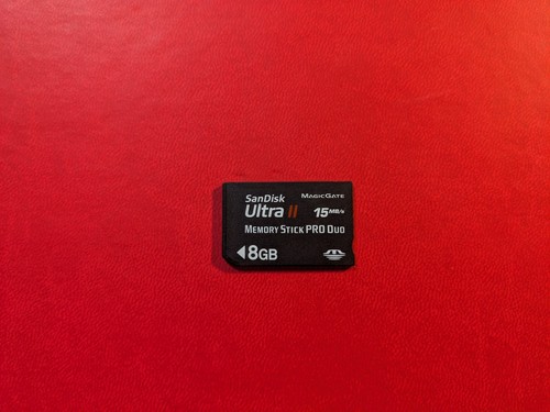 8gb sandisk memory stick pro - stick,