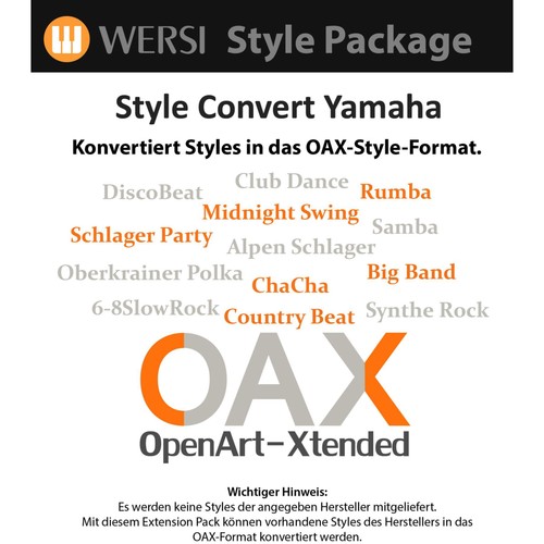 Oax style conversione chiave - style,
