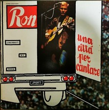 Ron Una Città Per cantare LP Vinile 33 Giri Prima Stampa Ita 1980