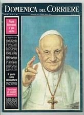 DOMENICA DEL CORRIERE 1965/43=PAPA GIOVANNI XXIII=FELICE RIVA=LUCIANA TURINA=