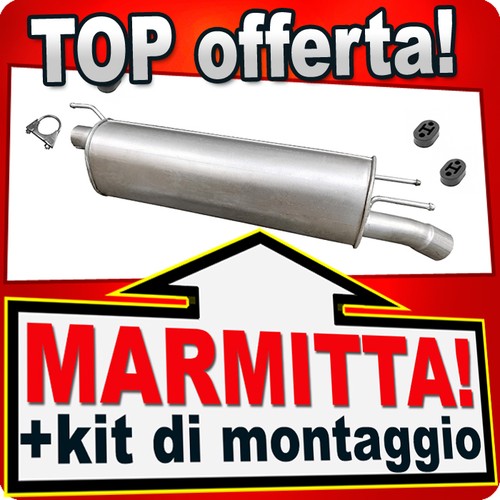 Silenziatore posteriore per - silenziatore,