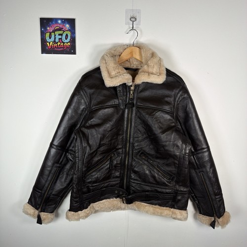 Bomber aviatore vera pelle