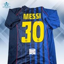 Lionel Messi autografata