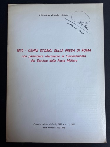 Libro 1870 presa roma - presa,