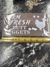 Insegna uova Farm Fresh Butt