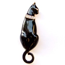 Spilla Pantera Nera Leopardo