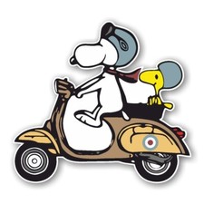 Vespa snoopy pvc - vespa,