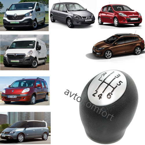 Pomello cambio per renault - cambio,