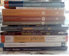 Libri scolastici foderati usati in buone condizioni (medie e superiori).