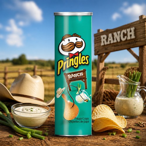 Pringles ranch 158g - pringles,