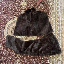 Gilet e sciarpa donna in