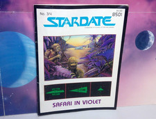 CLASSIC STARDATE MAGAZINE [#3/4] (1985, WARP DRIVE! FASA STAR TREK RPG! OOP)