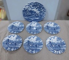 Piatti Myott Royal Mail Decorato A Mano Inghilterra 