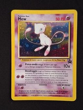 Pokemon card mew 9 holo black