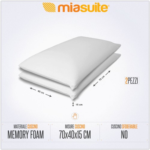 Cuscini grandi memory - grandi, foam