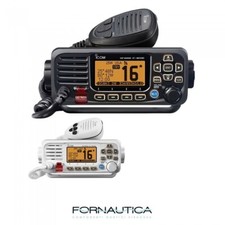 ICOM VHF fisso IC-M330GE nautico 25W con DSC e antenna GPS integrata - NERO