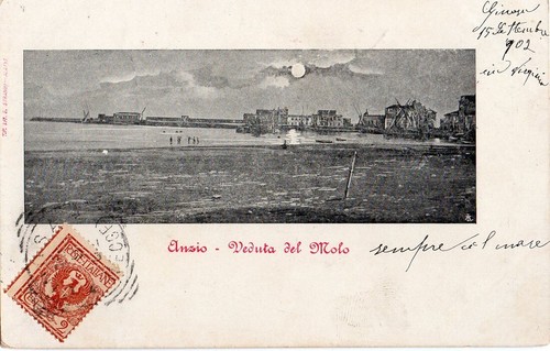 Anzio veduta dal molo - dal,