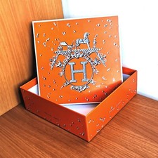 Scatola HERMES Paris box case wallet belt bag cintura pochette scarf foulard