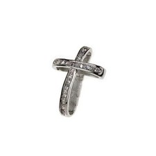 CROCE ORO pendente 18 kt