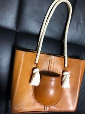 Borsa tote bag in pelle