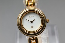 [Quasi Come Nuovo] Orologio Donna Gucci Change Bezel 1100-L Lunetta Oro Quarzo dal GIAPPONE