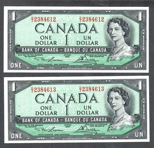 1954 unc canada - 1954,