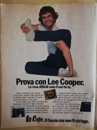 Pubblicità jeans lee - jeans,