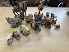 Lotto statuine presepi pastori
