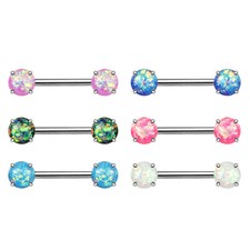 Coppia di anelli per capezzoli