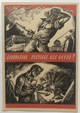 Cartolina pubblicitaria inail - pubblicitaria,