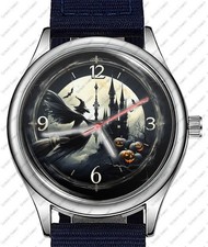 Halloween Strega su Scopa