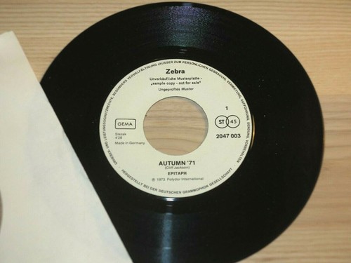 Epitaph promo single - epitaph, 7"