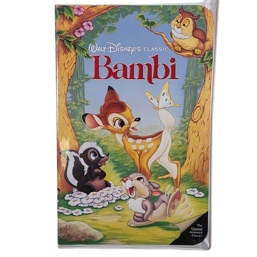 Vintage walt disney bambi vhs - disney,