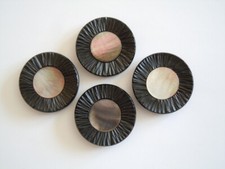 4 X Pulsanti Con Madreperla