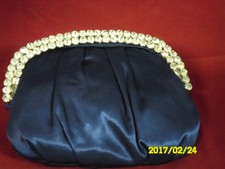 POCHETTE CERIMONIA RASO STRASS
