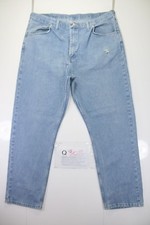 wrangler relaxed fit (Cod.Q308) Tg54  W40  L30  jeans usato vintage nero.