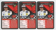 (3) CARTE DA CORSA NELSON