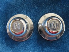 Due manopole vintage MOSRITE cromate per CHITARRA o BASSO