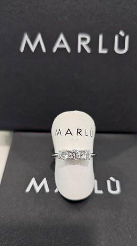 Anello marlu trilogy zirconi - anello,