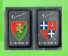 CALCIATORI PANINI 1990 91 SCUDETTO TERNANA TORRES N° 538 PERFETTO (AJO')
